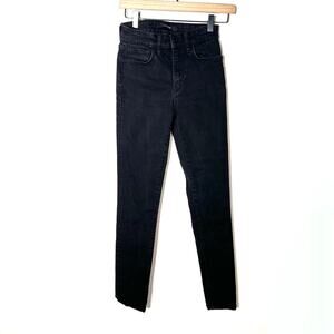 Joe's black mid rise skinny jeans size 24 B106